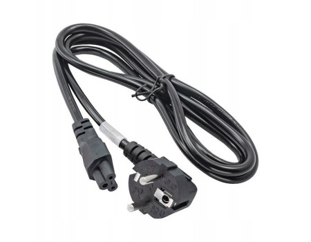 Kabel zasilający 230V koniczynka 3x0,5mm 1,2m