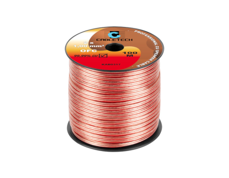 Przewód głośnikowy OFC 2X1mm za 1mb