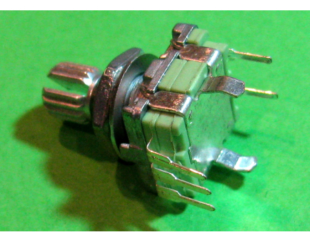 Enkoder 20 imp L=12mm EC11 przycisk pion