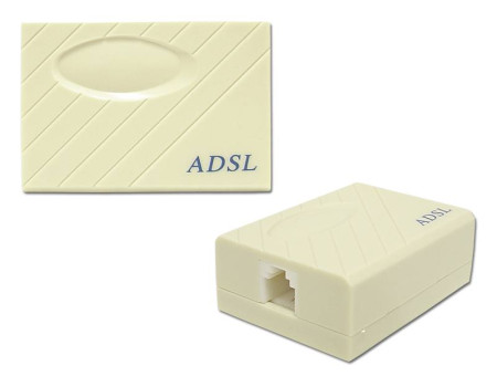 Filtr ADSL dodatkowe wyjście telefonicznym II