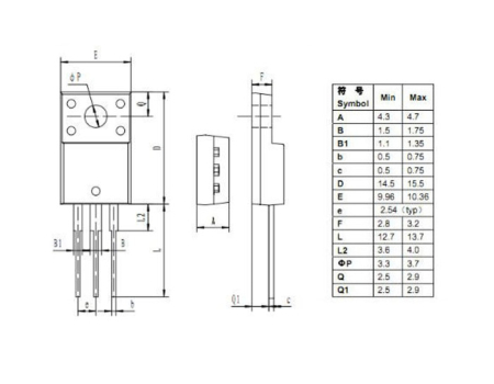 Tranzystor STP12NM50FP N-FET 500V/12A 35W To220