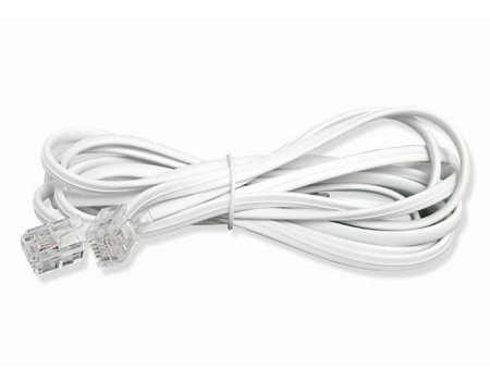 Kabel telefoniczny SP4-6 20m biały