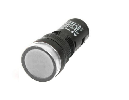 Kontrolka led 24V AC/DC 19mm biała