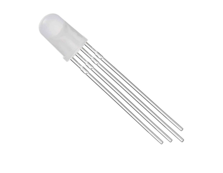 Dioda LED 5mm RGB WS2812B 5V adresowalna/cyfr 4szt