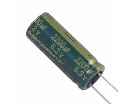 Kondensator elektr. low E.S.R. 3300uF/6,3V 3szt