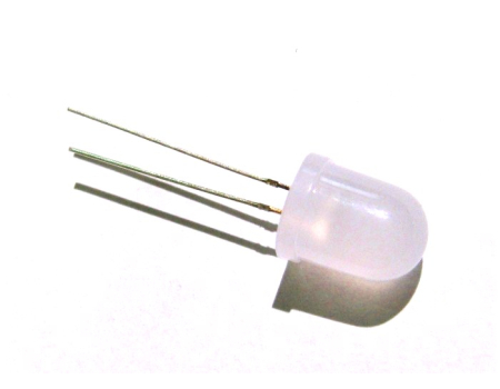Dioda led 10mm czerw/ziel dyfuz. puls. 15mA