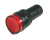 Kontrolka led 19mm 12V AC/DC AD16-16C czerwona