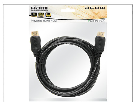 Przyłącze kabel HDMI/HDMI 5m Blow