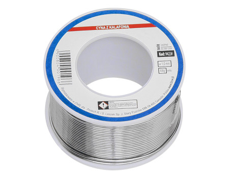 Cyna 1mm 100g Sn60Pb40 TINOL