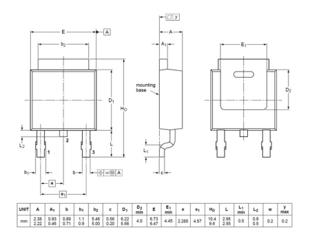 Tranzystor IRFR1205 N-FET 55V/44A/107W to252