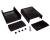 Obudowa Z2A 70x147x180 czarna wentylowana