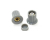 Gałka potencjometru 12mm skręcana szara 4mm